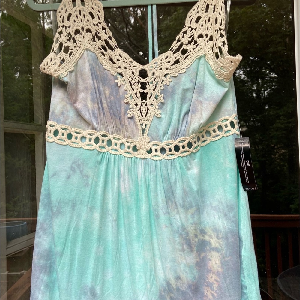 VENUS Aqua and Gray Garment